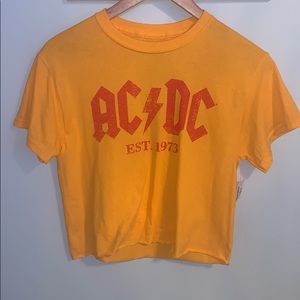 limited edition cute acdc top⚡️⚡️